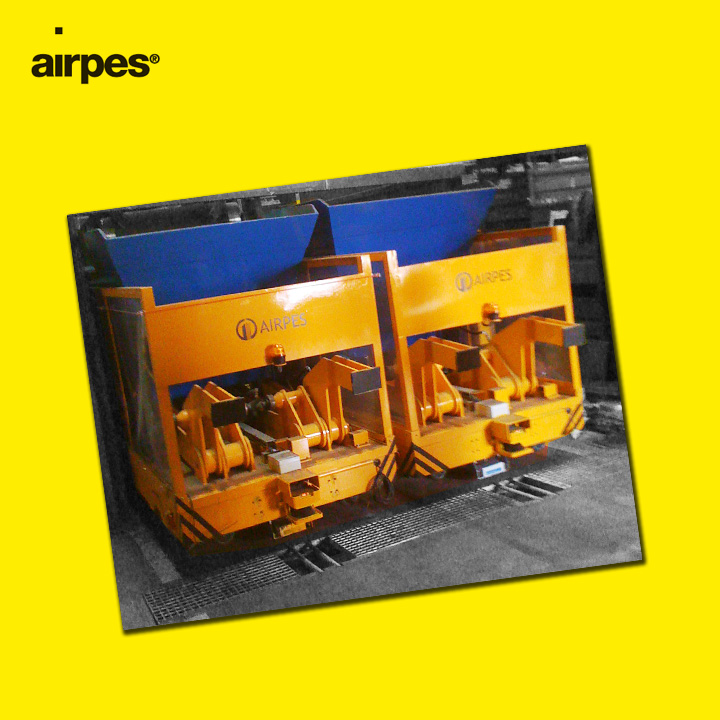 HYDRAULIC CPS GUIDED TRUCKS, SWL 2000 KGS | Airpes