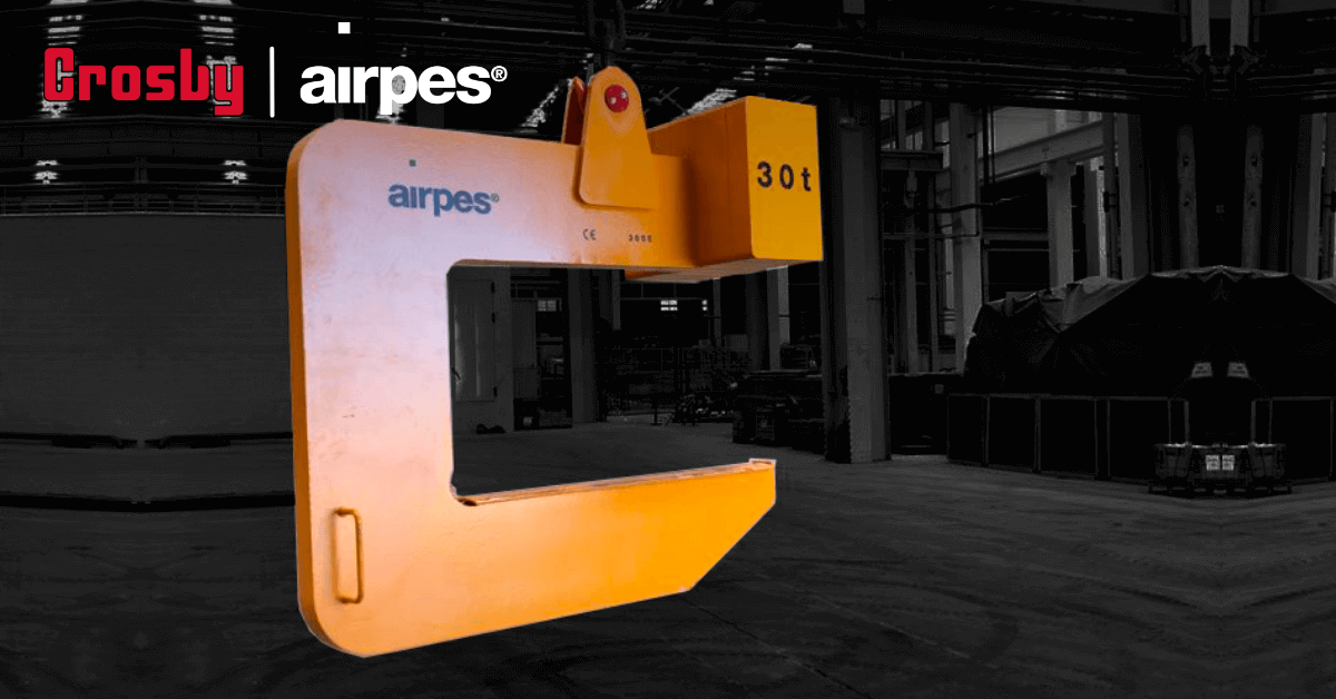 C-hook for handling metal coils - Crosby Airpes