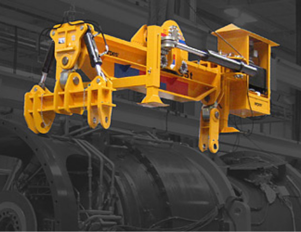 Drivetrain hydraulic lifting beam Drivetrain hydraulic lifting beam