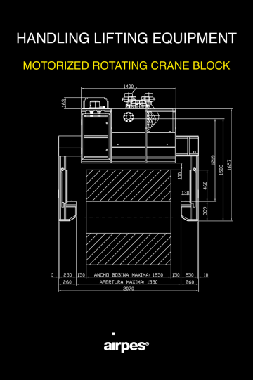Motorized Rotating Crane Block
