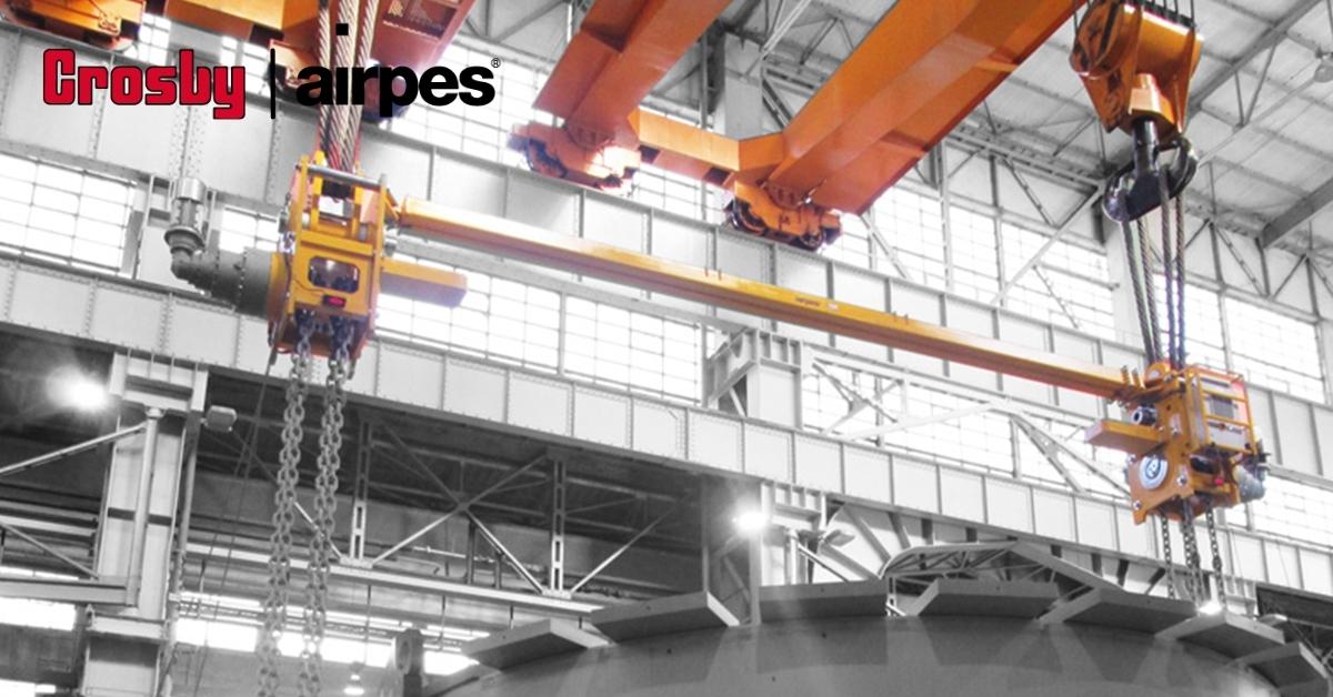 Overhead crane tips - Crosby Airpes