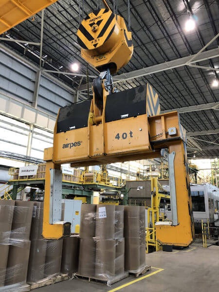 New automation-ready lifting tong for steel - Airpes