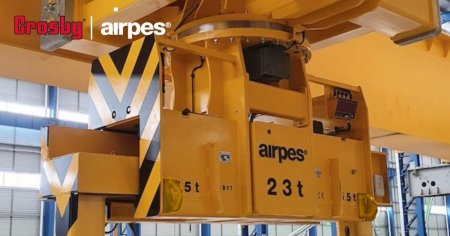 New automatic coil tongs for Chinese customers - Crosby Airpes