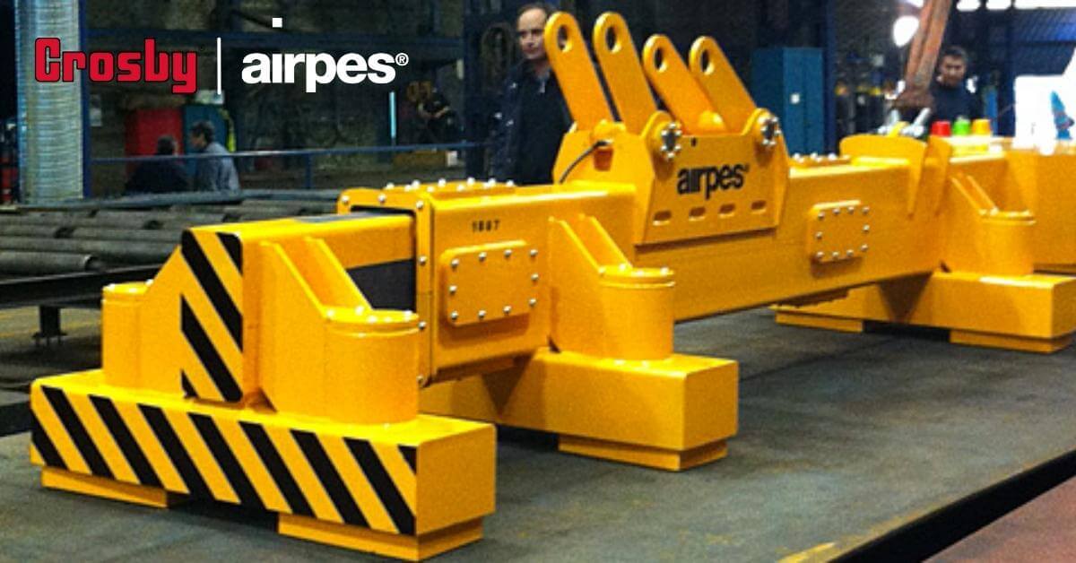 Safety precautions when using lifting equipment - Crosby Airpes