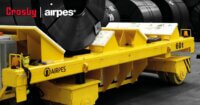 Industrial coil transfer car for safe coil handling and transport within a manufacturing facility | Crosby Airpes