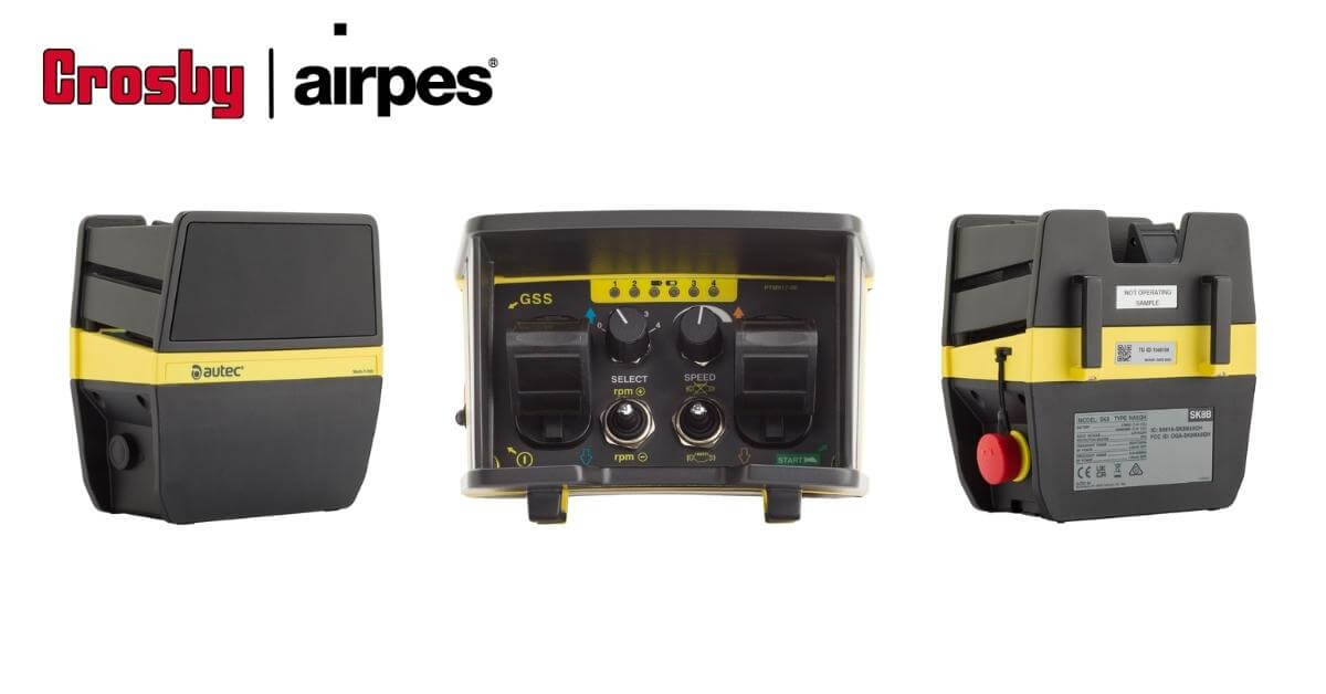 Features of the AUTEC SK8B portable station - Crosby Airpes