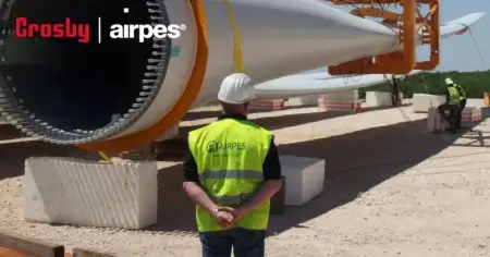 Essential wind turbine safety precautions for wind energy workers - Crosby Airpes