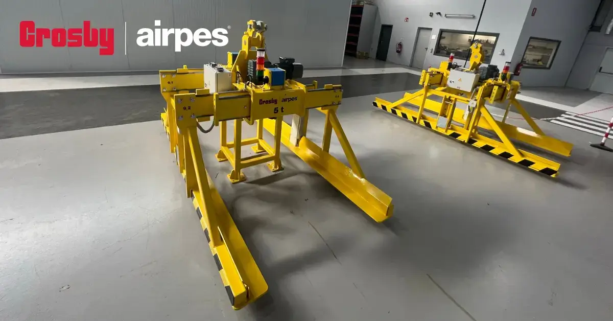 Material lifting equipment - Crosby Airpes