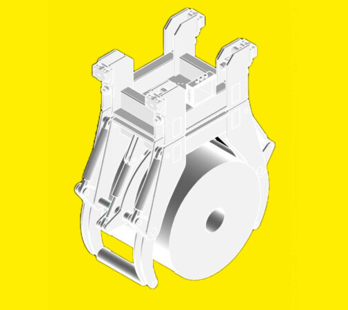 2 3D Model of Crosby Airpes crane hook block