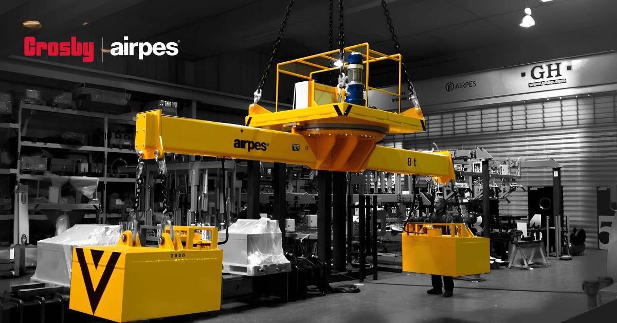 Lifting tongs and lifting equipment maintenance - Crosby Airpes