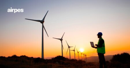 Wind turbine installation - Airpes